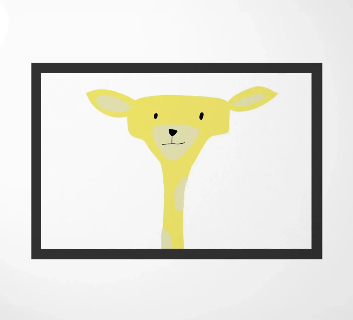 Giraffe deurmat van BINNE