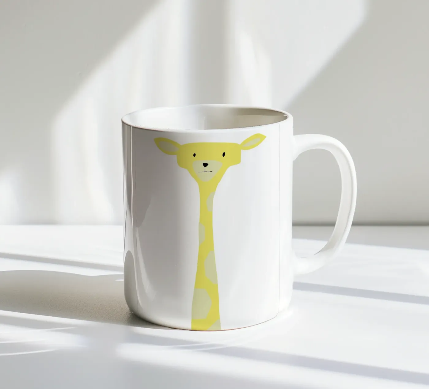 Giraffe ceramic mug by BINNE