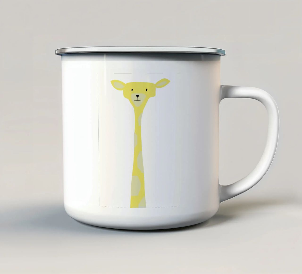 Giraffe tazza in smalto da BINNE