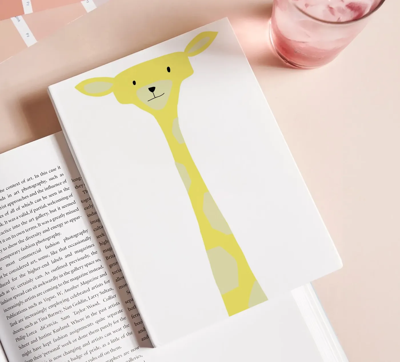 Giraffe notebook by BINNE
