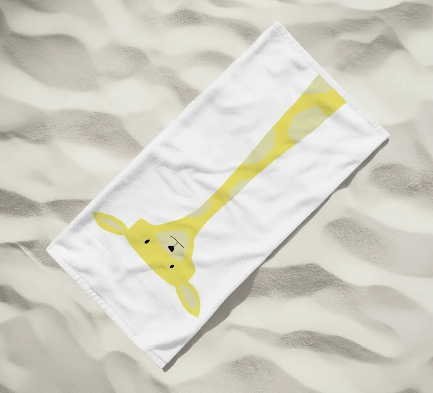 Giraffe strandhanddoek van BINNE
