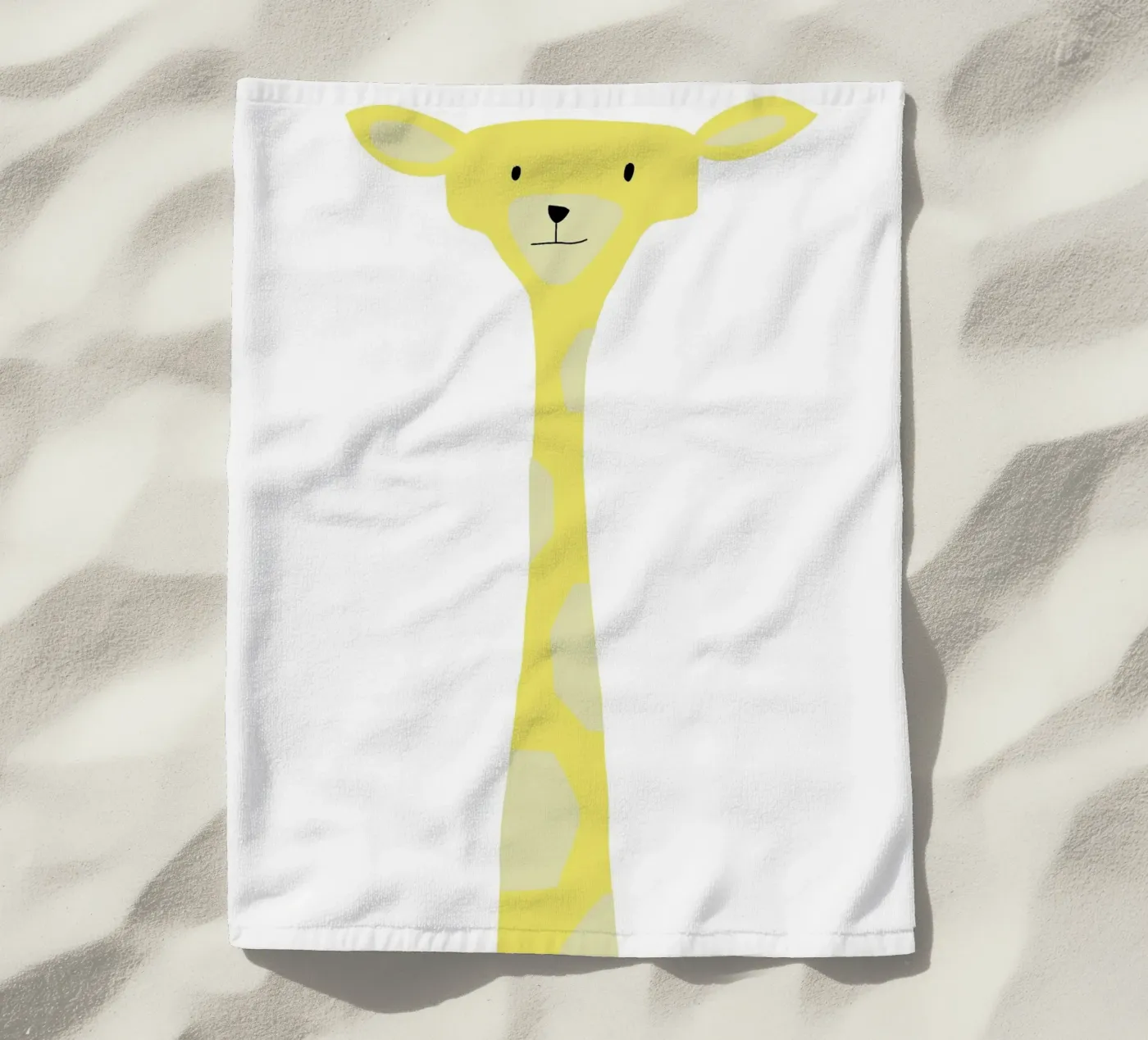 Giraffe strandhanddoek van BINNE