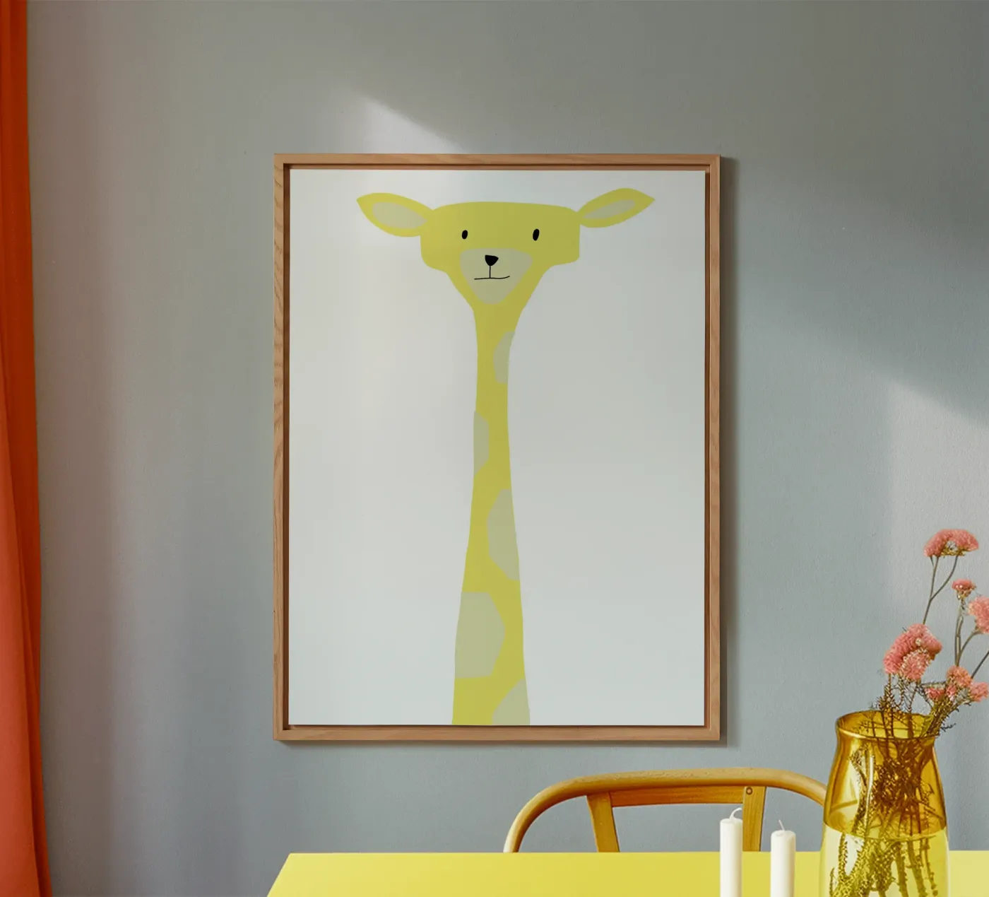 Giraffe alluminio dibond da BINNE