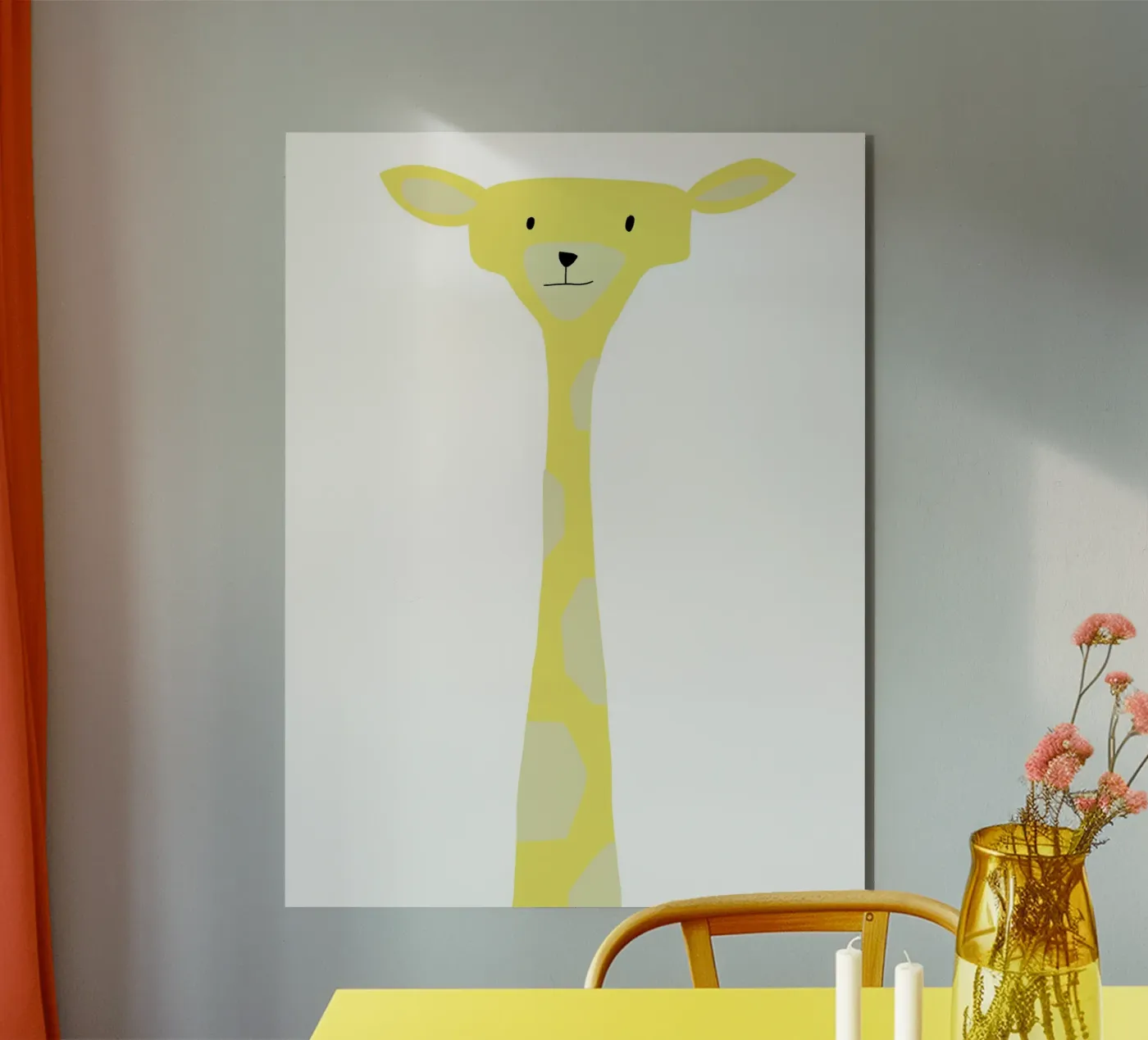 Giraffe alluminio dibond da BINNE