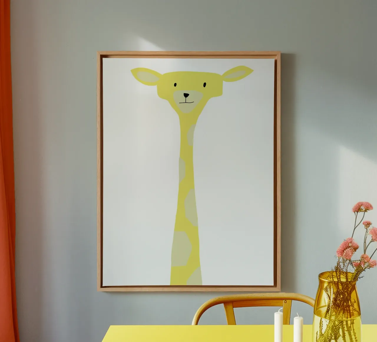 Giraffe tela da BINNE