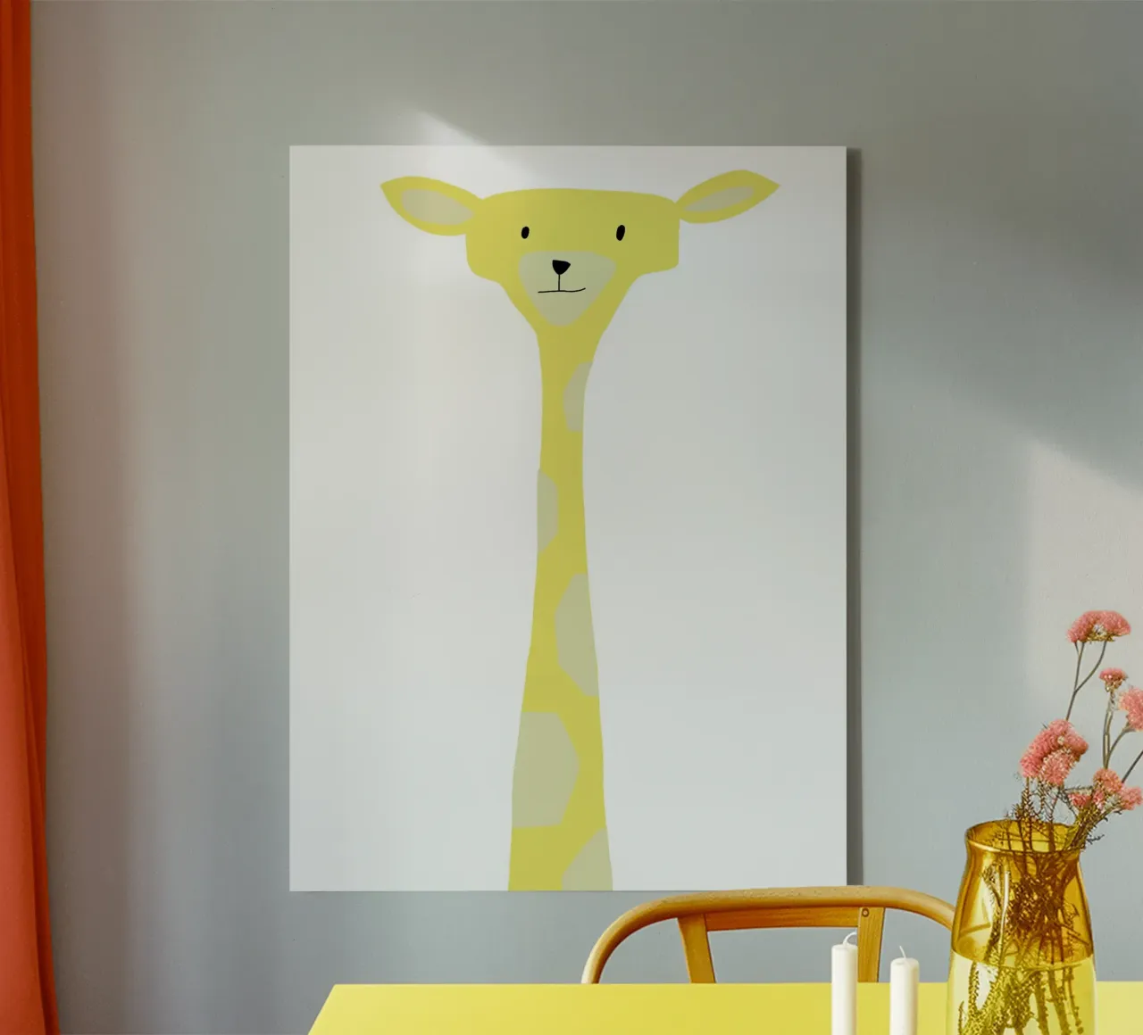 Giraffe tela da BINNE