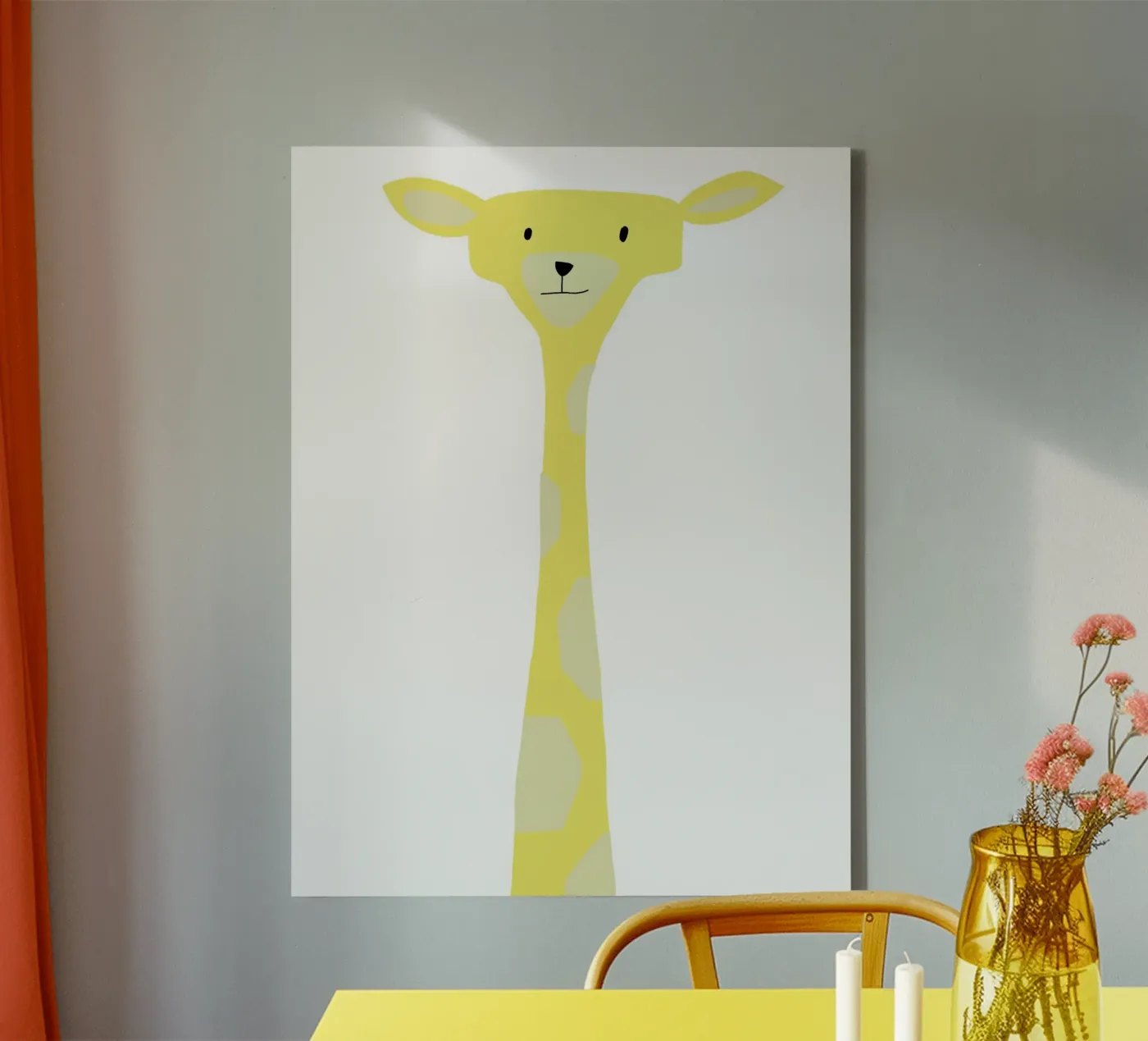 Giraffe tela da BINNE