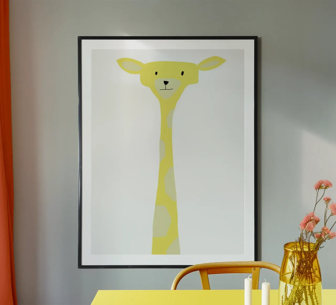 Giraffe poster da BINNE