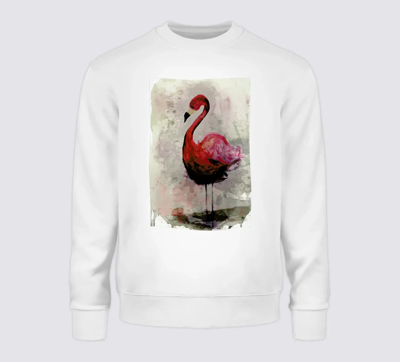 Flamingo sweatshirt by Sabrina Ziegenhorn