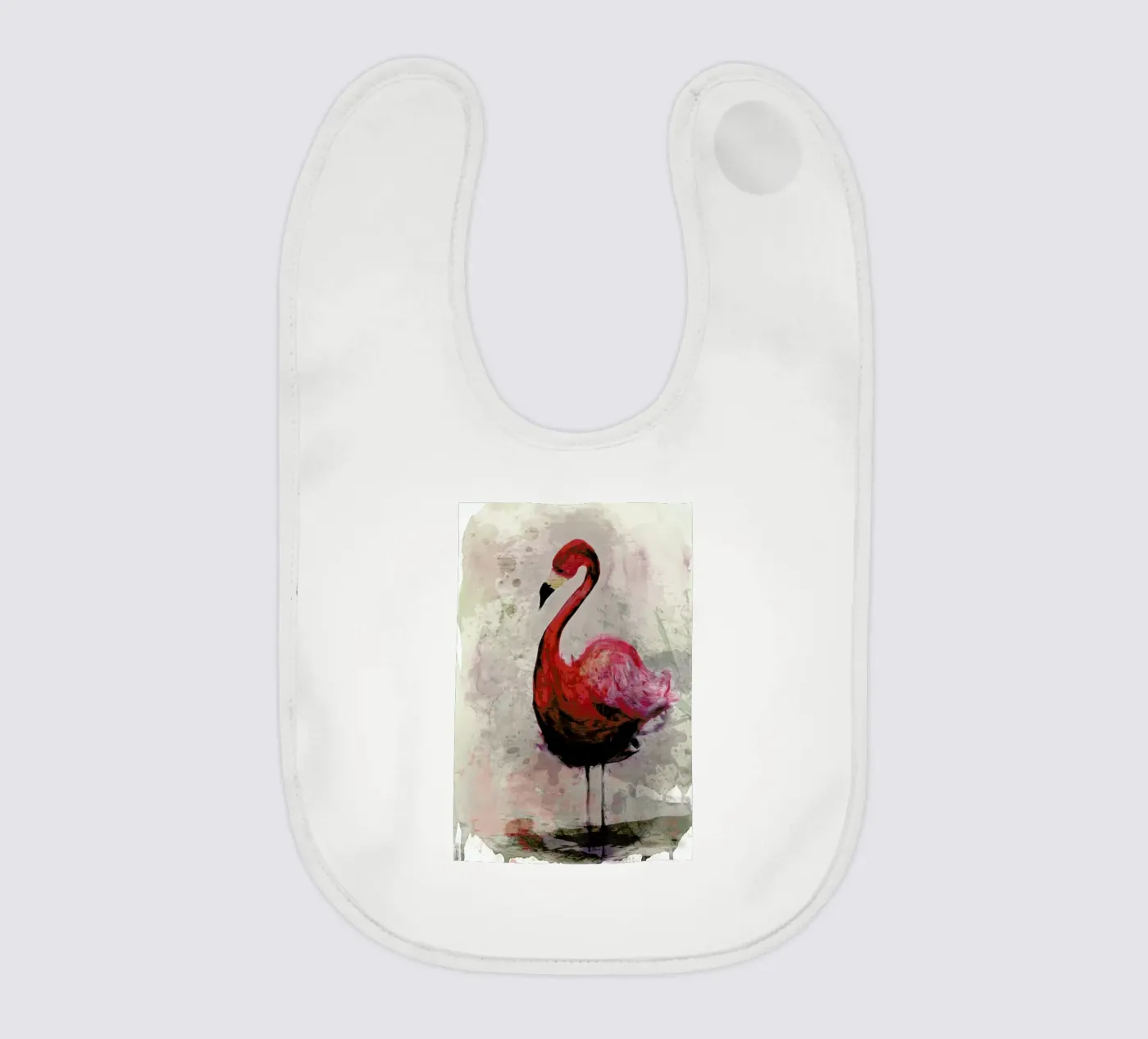 Flamingo Babylätzchen von Sabrina Ziegenhorn