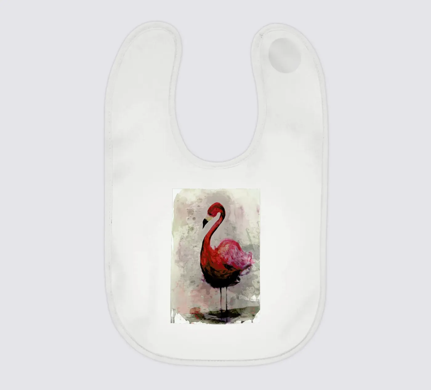 Flamingo bavoir de Sabrina Ziegenhorn