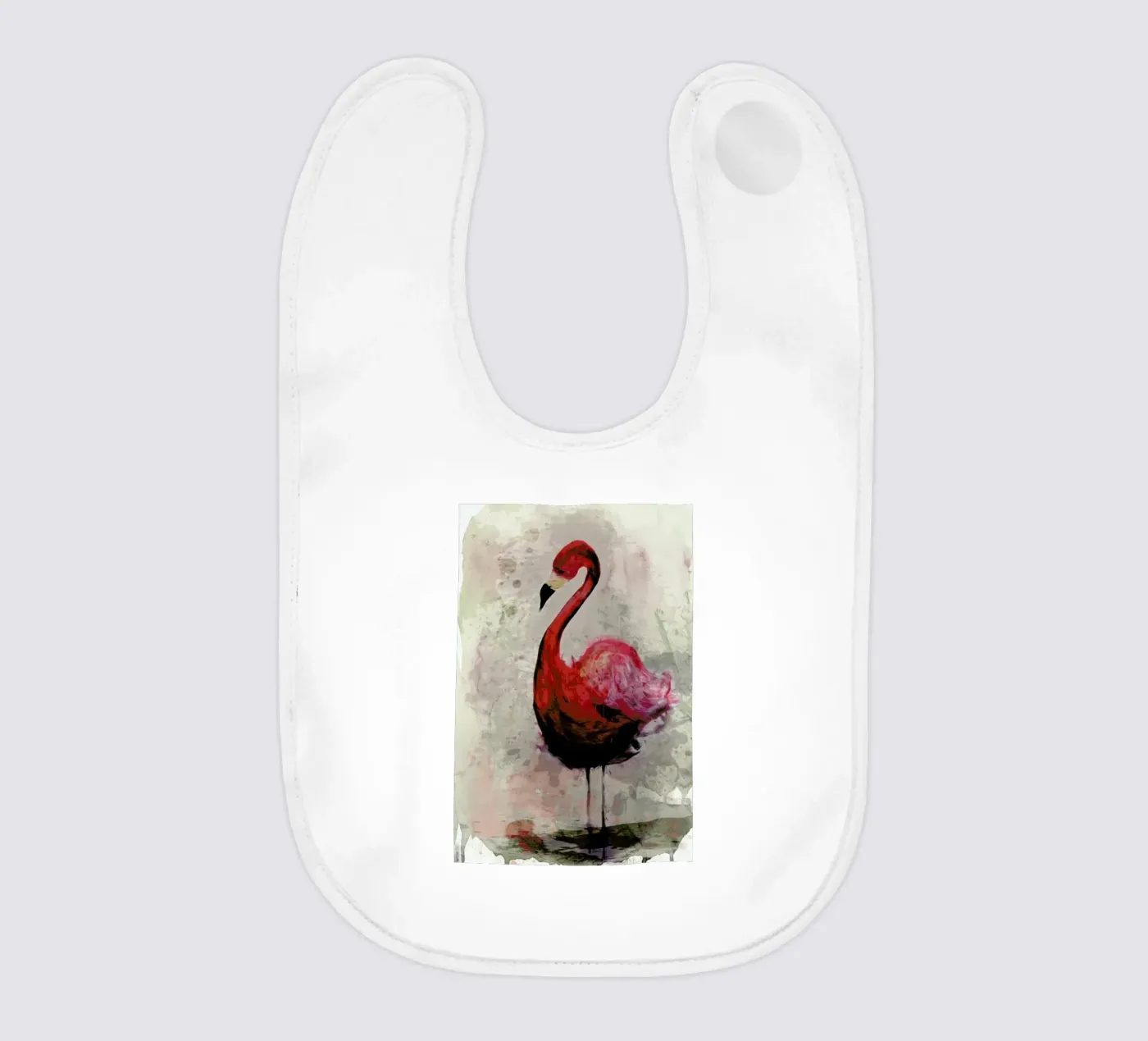 Flamingo bavoir de Sabrina Ziegenhorn