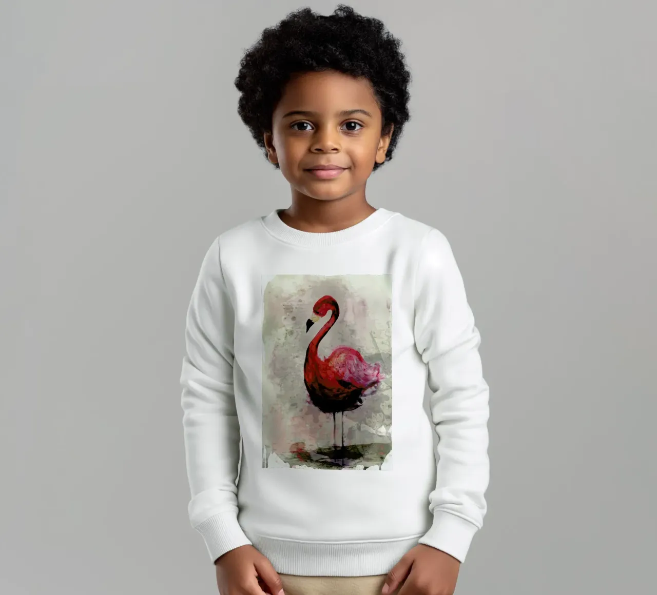 Flamingo felpa bambino da Sabrina Ziegenhorn