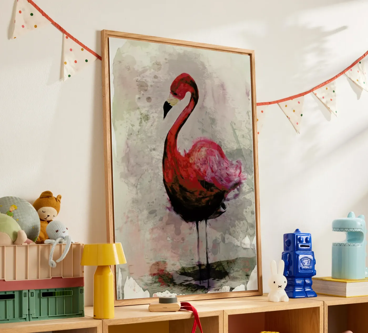 Flamingo plexiglas de Sabrina Ziegenhorn
