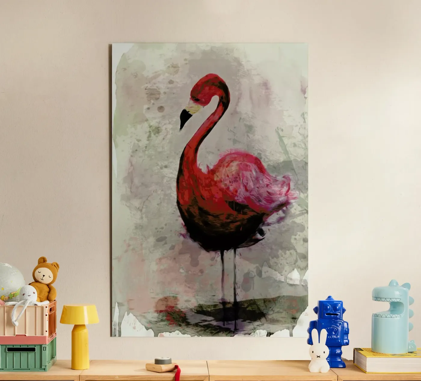 Flamingo pannello forex da Sabrina Ziegenhorn