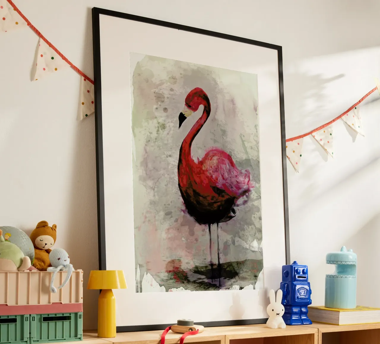Flamingo carta hahnemühle da Sabrina Ziegenhorn