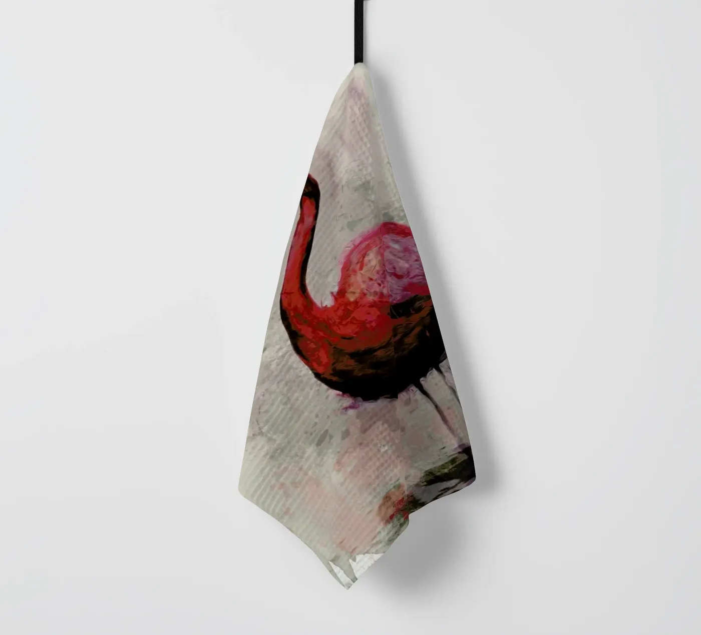 Flamingo Geschirrtuch von Sabrina Ziegenhorn