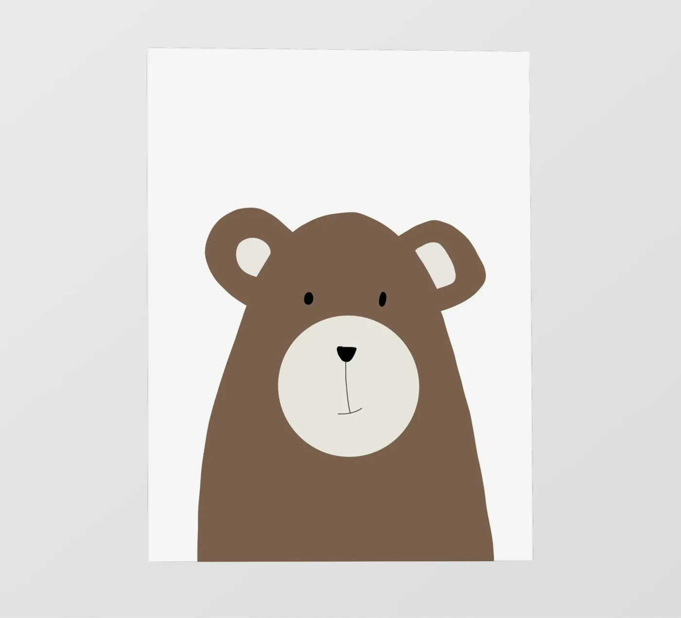 Bär fotobehang van BINNE