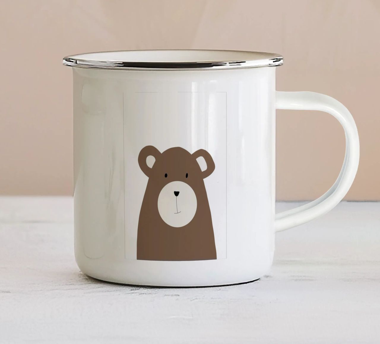Bär tazza in smalto da BINNE
