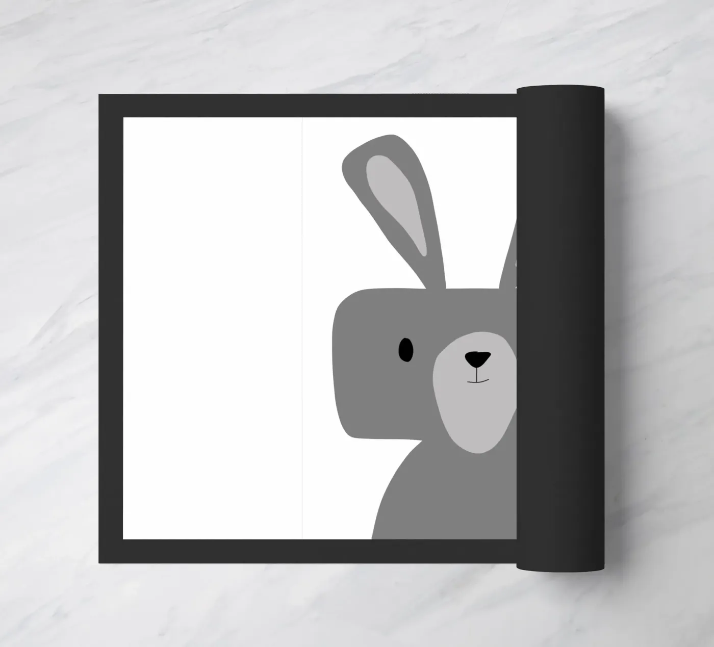 Hase doormat by BINNE