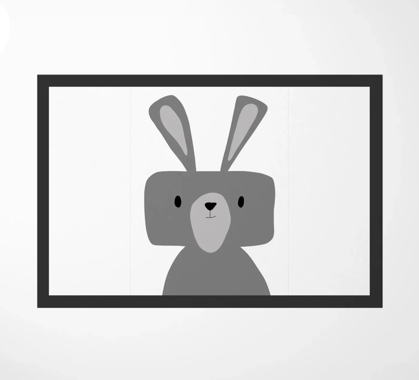 Hase doormat by BINNE