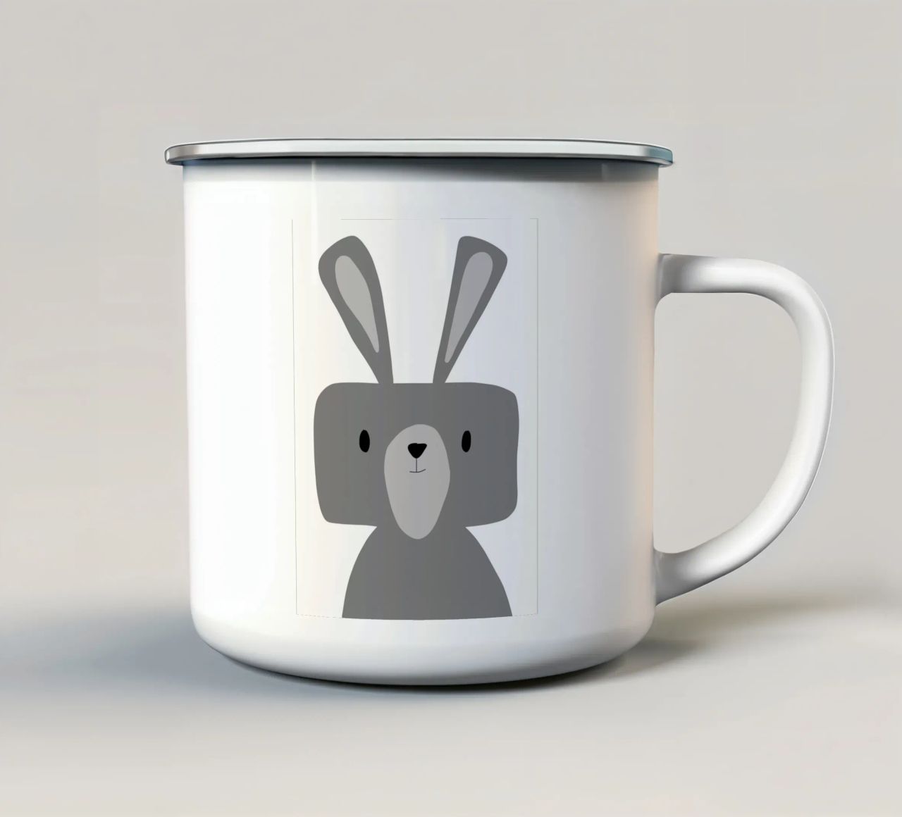 Hase tazza in smalto da BINNE