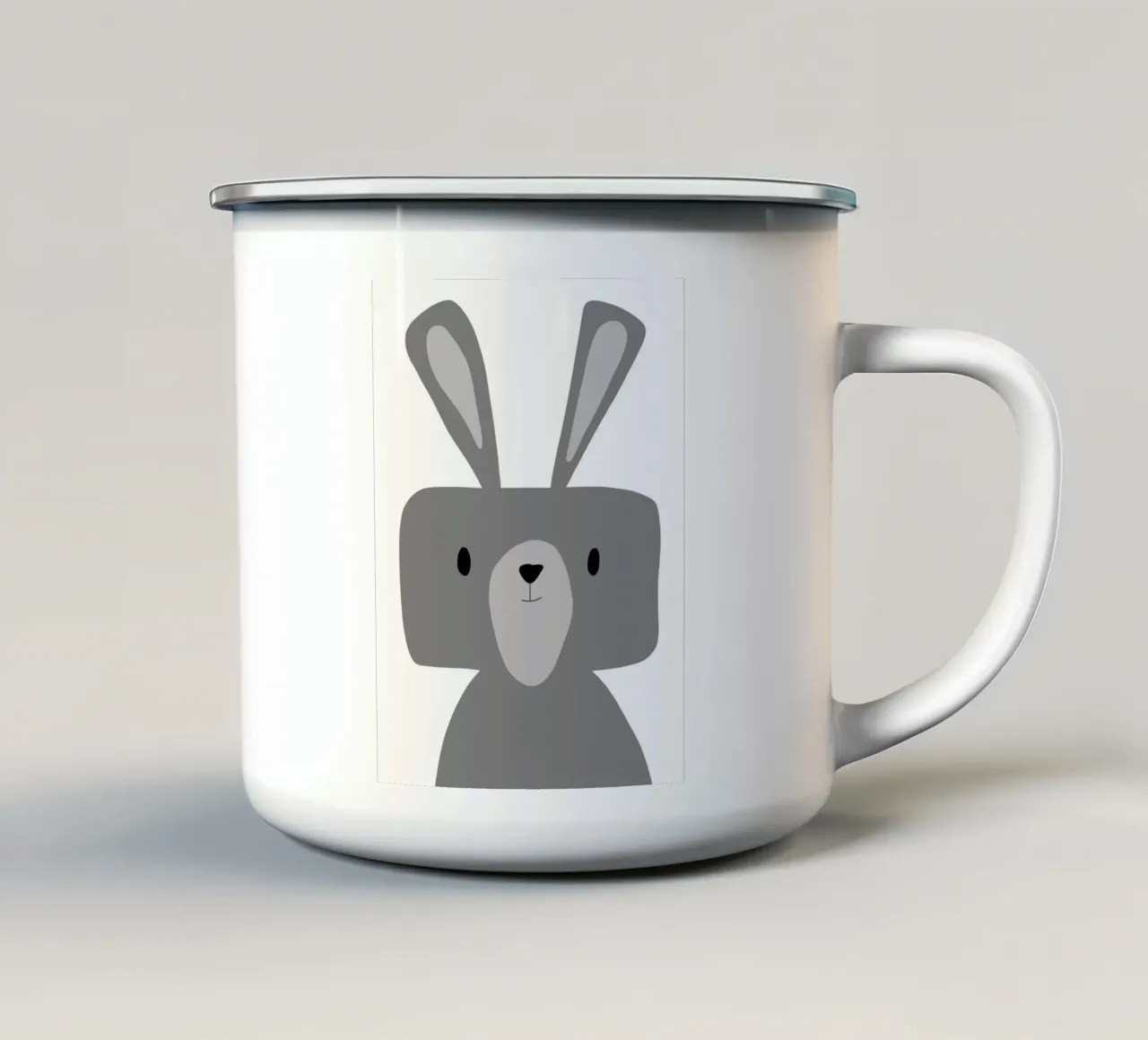 Hase taza de esmalte de BINNE