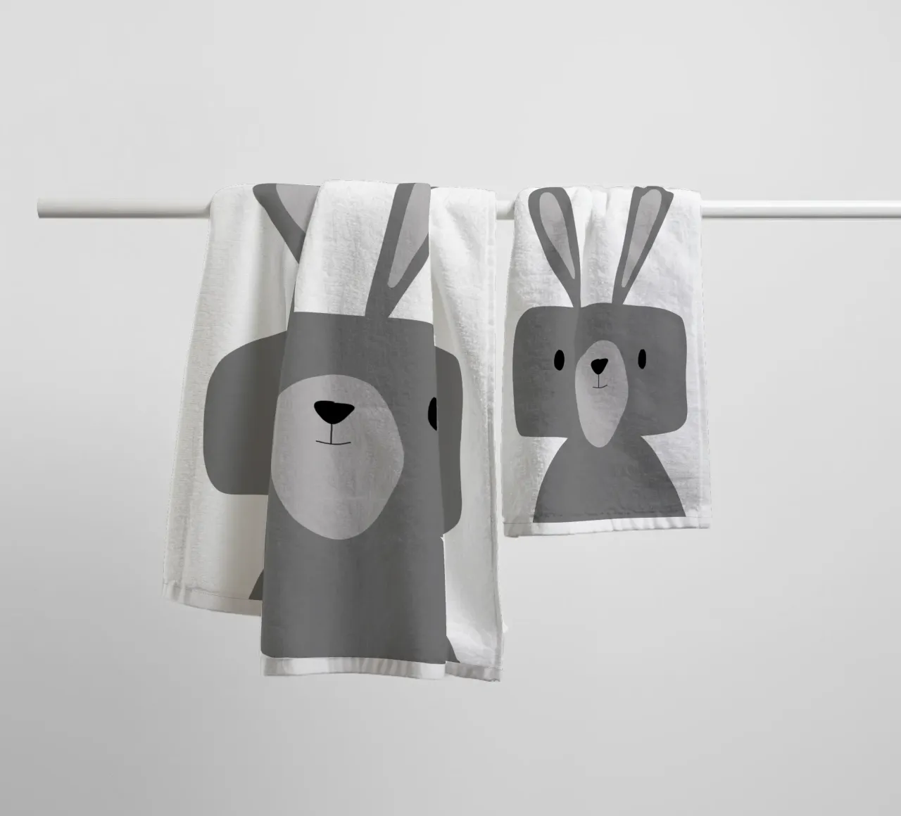 Hase asciugamano da bagno da BINNE