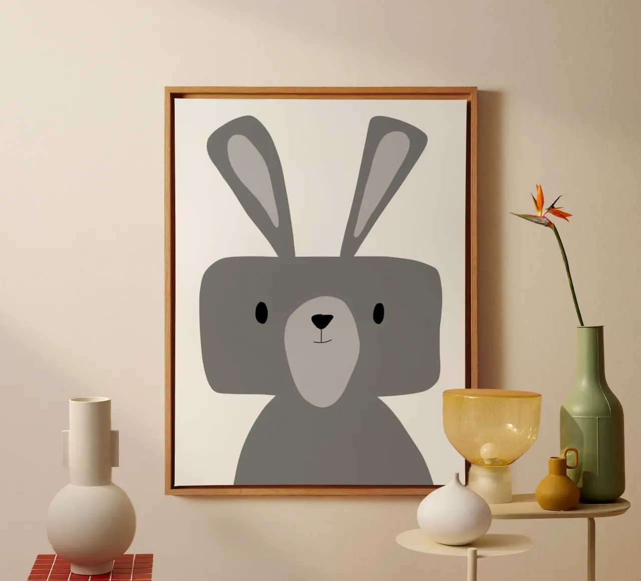 Hase tela con Cornice a cassetta da BINNE