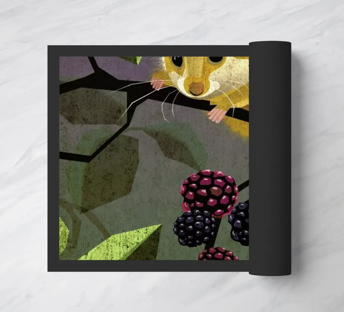 Haselmaus paillasson de Sabrina Ziegenhorn