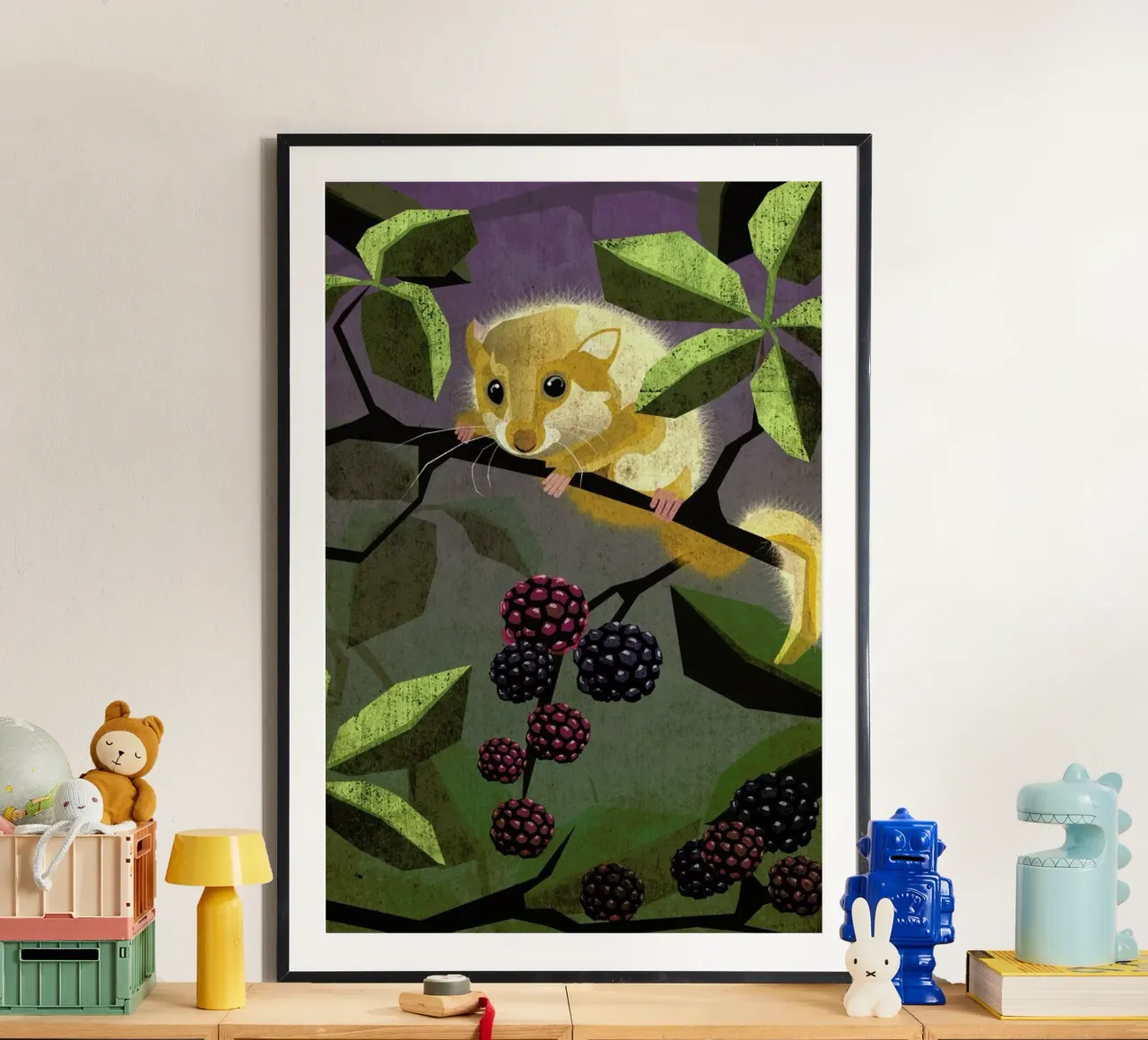 Haselmaus poster da Sabrina Ziegenhorn