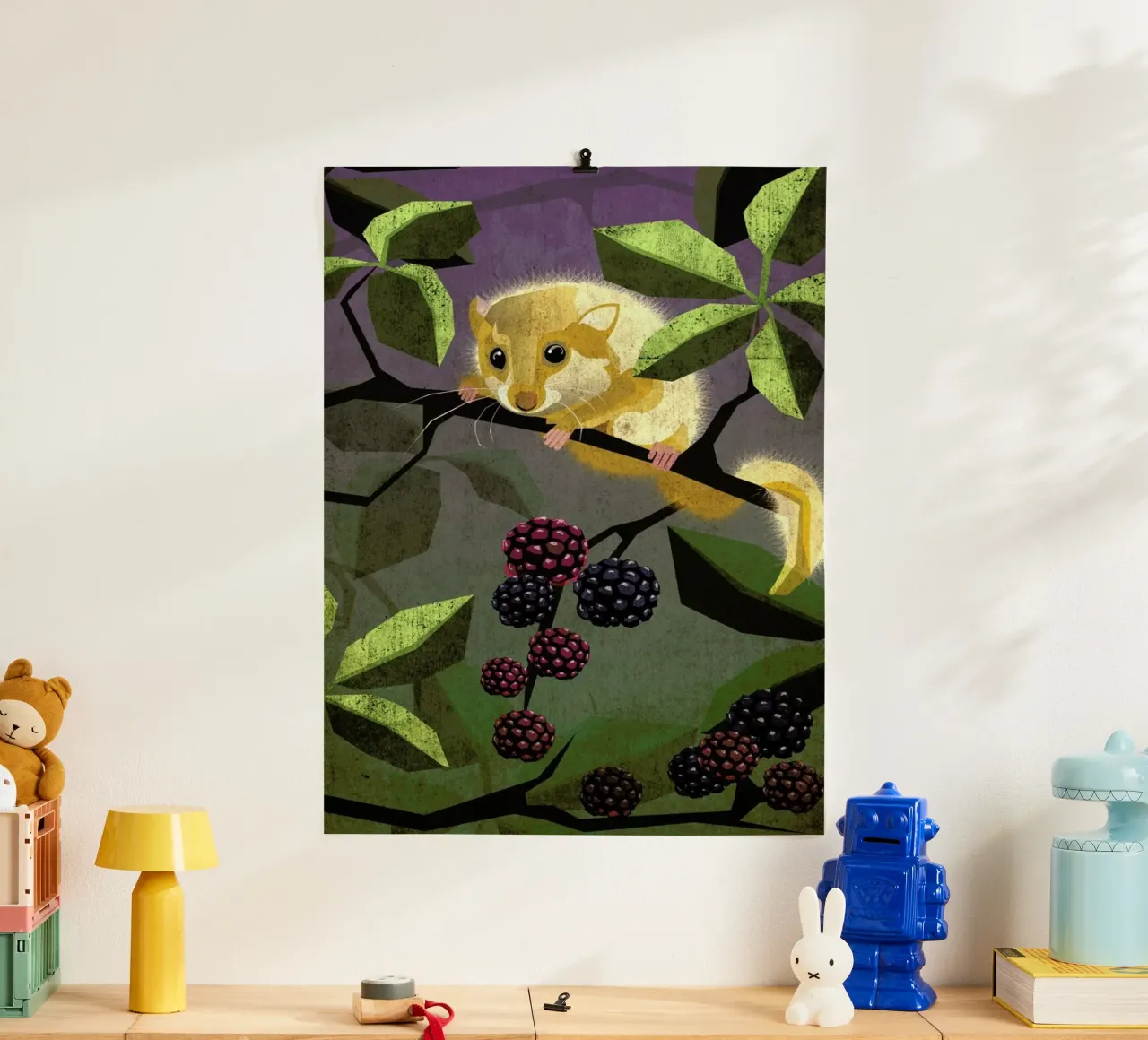 Haselmaus poster da Sabrina Ziegenhorn