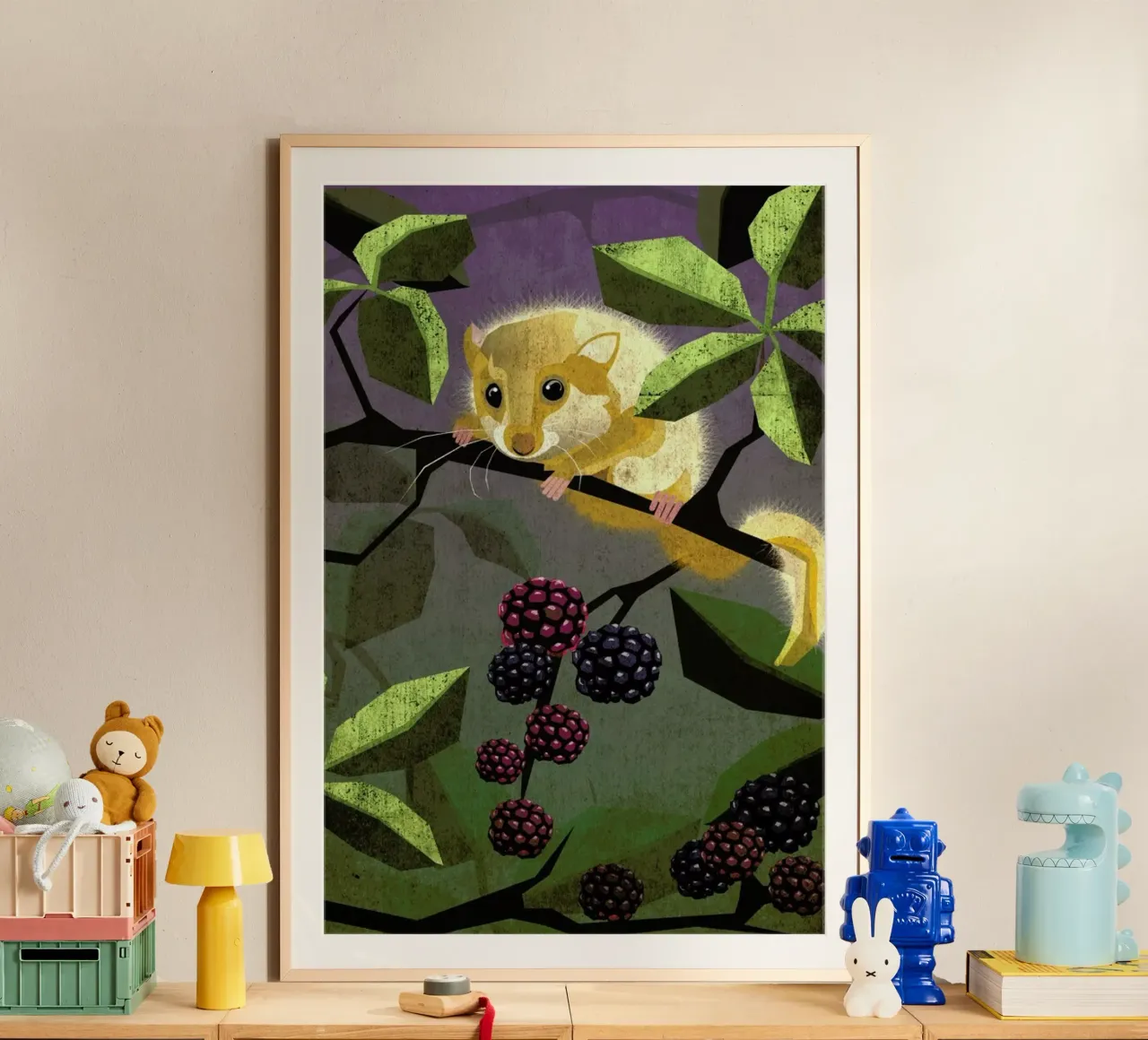 Haselmaus poster da Sabrina Ziegenhorn