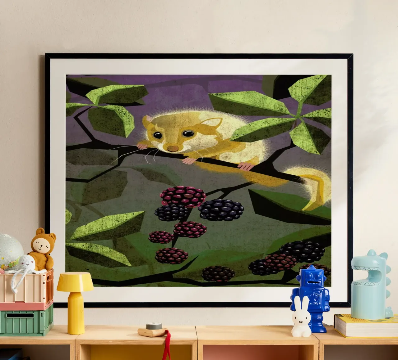 Haselmaus poster da Sabrina Ziegenhorn