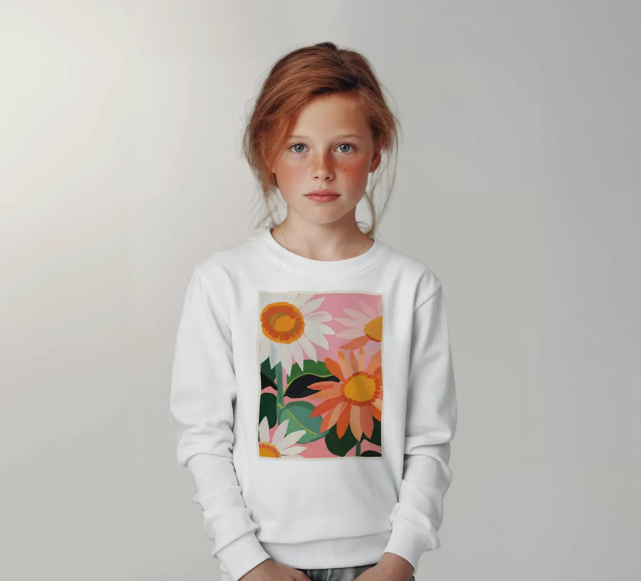 Girasoli 20 felpa bambino da ThingDesign
