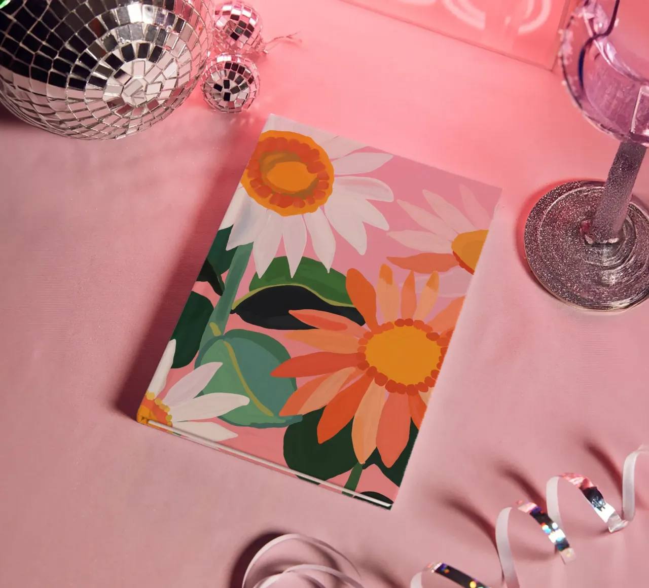 Sunflowers 20 notebook by ThingDesign