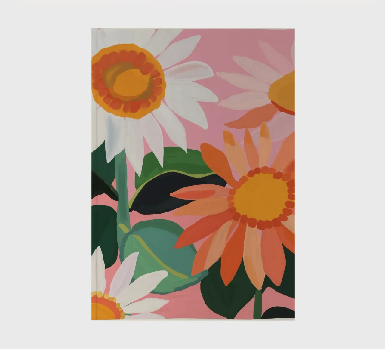Sunflowers 20 notebook by ThingDesign