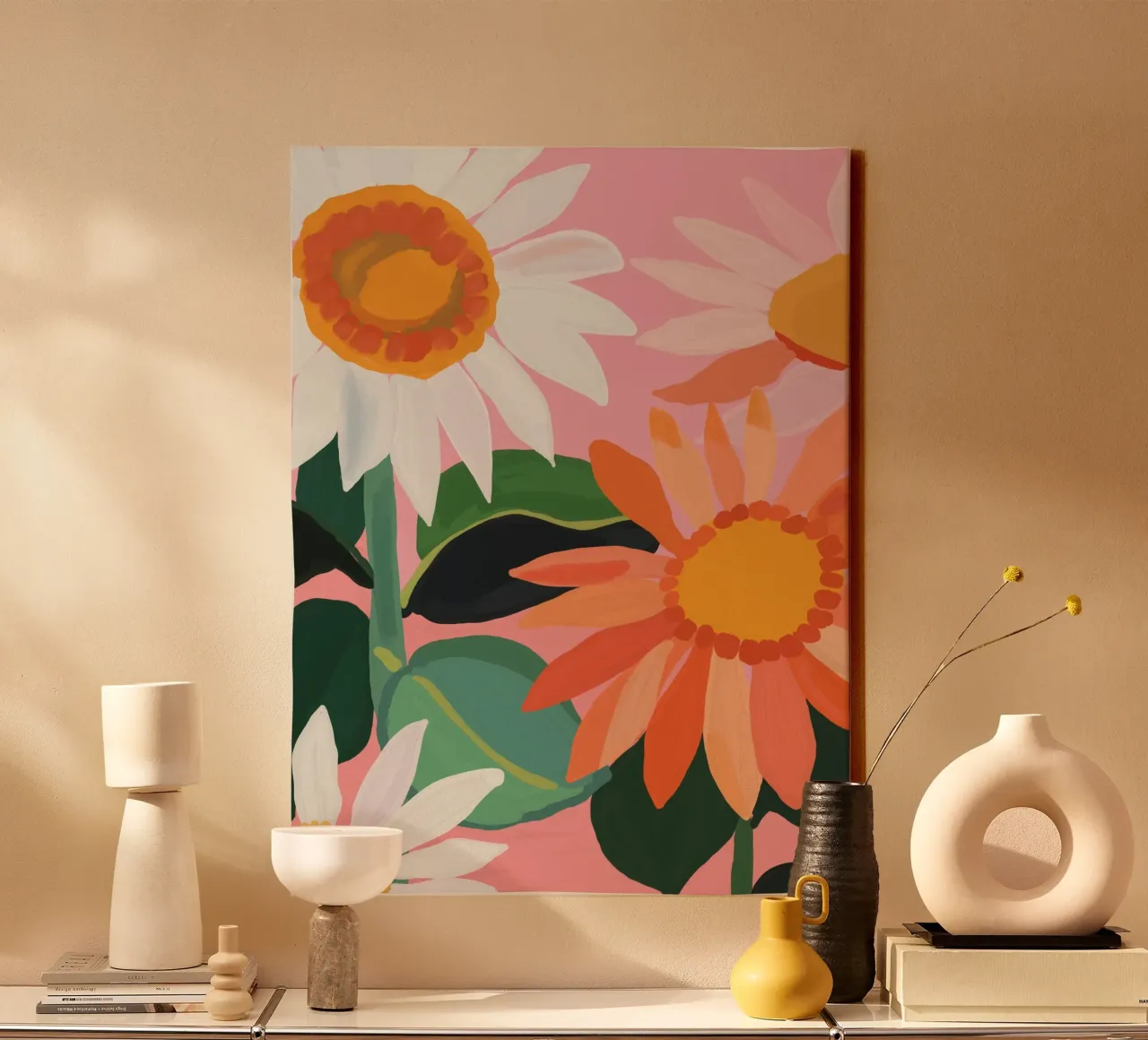 Sunflowers 20 canvas by ThingDesign