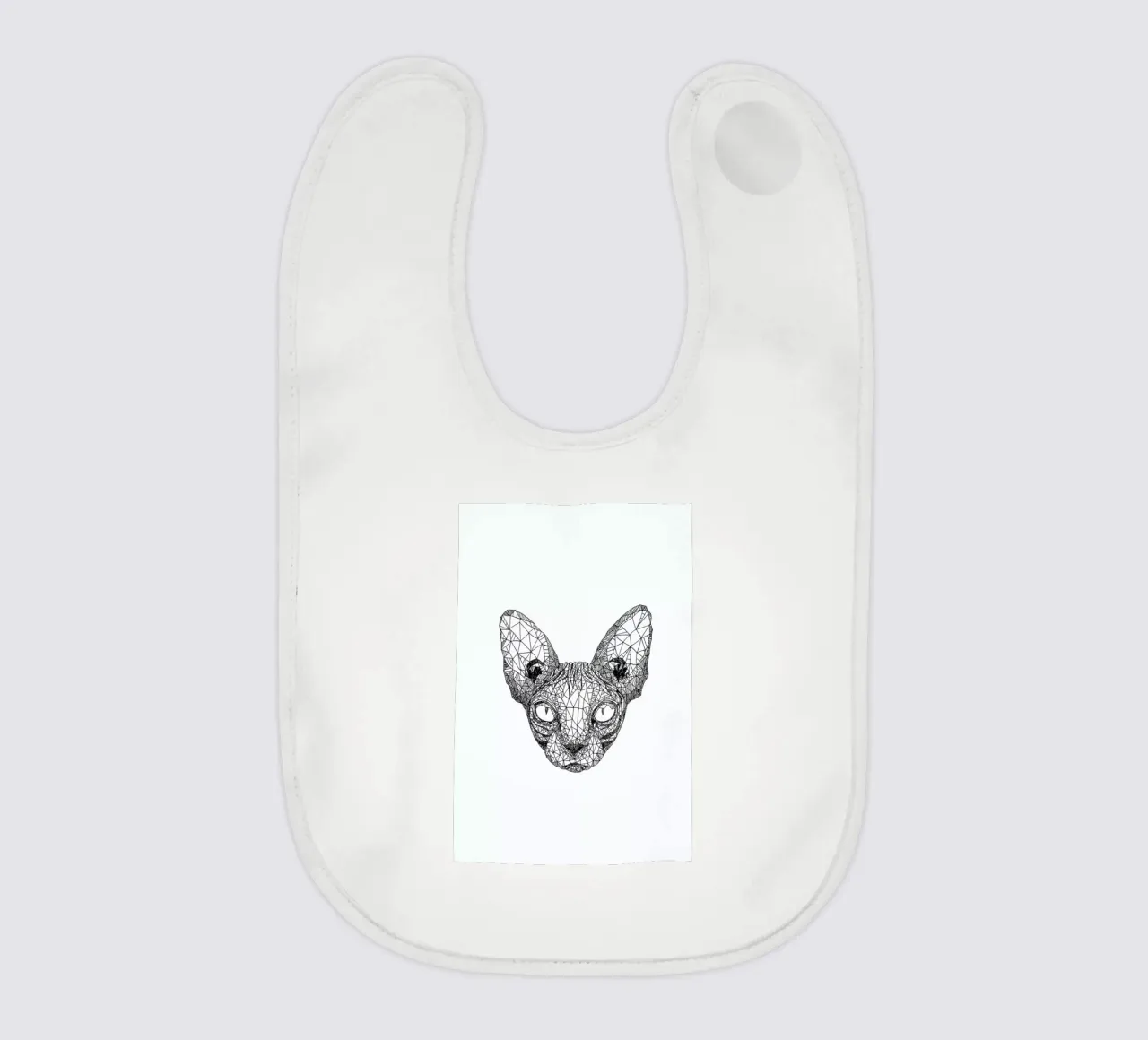 Sphynx Cat bavaglino da Pen & Ink