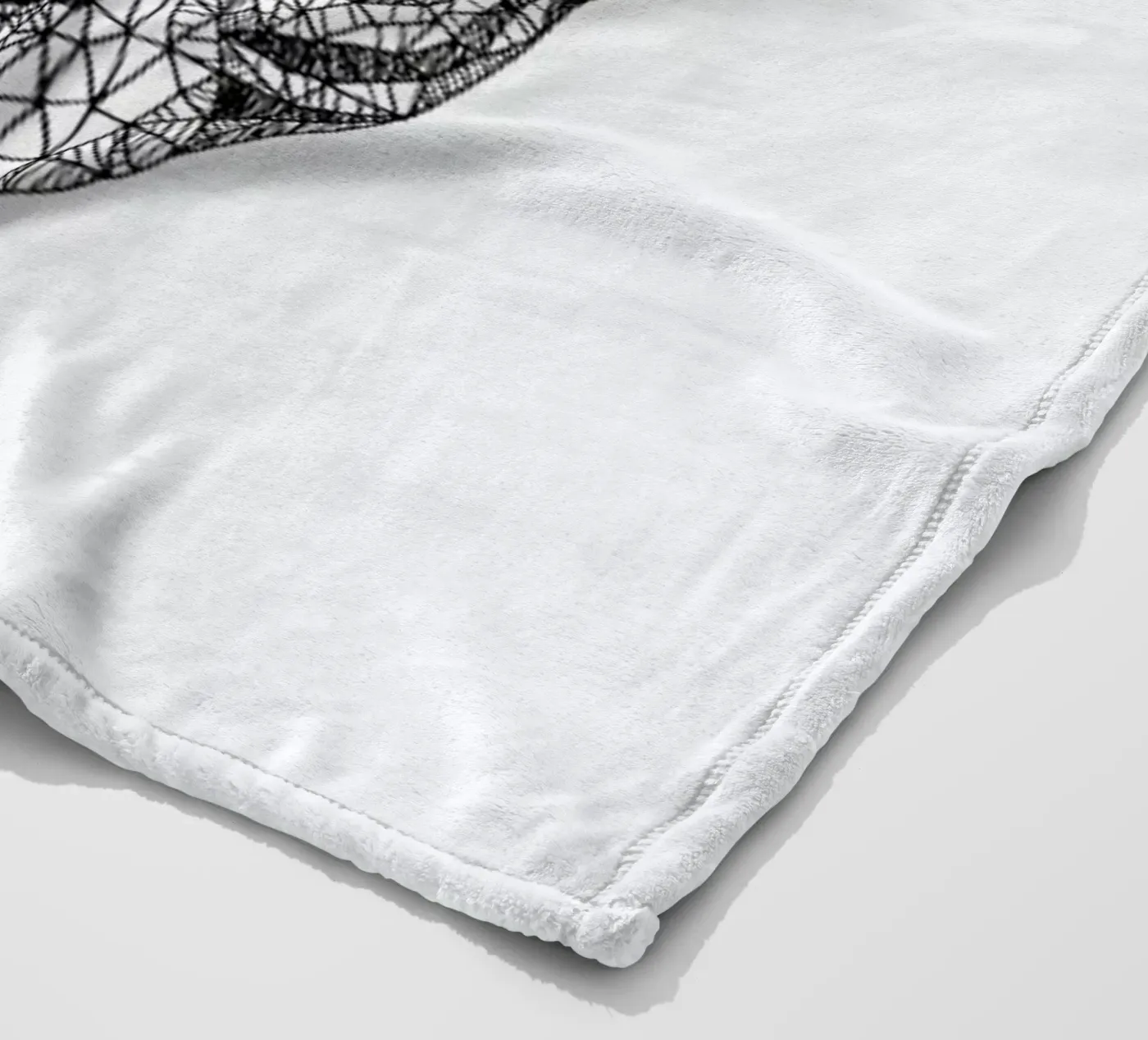 Sphynx Cat fleece blanket by Pen & Ink