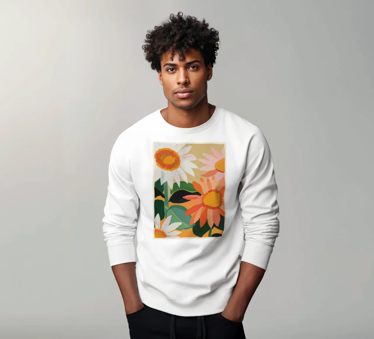 Girasoli 22 felpa da ThingDesign