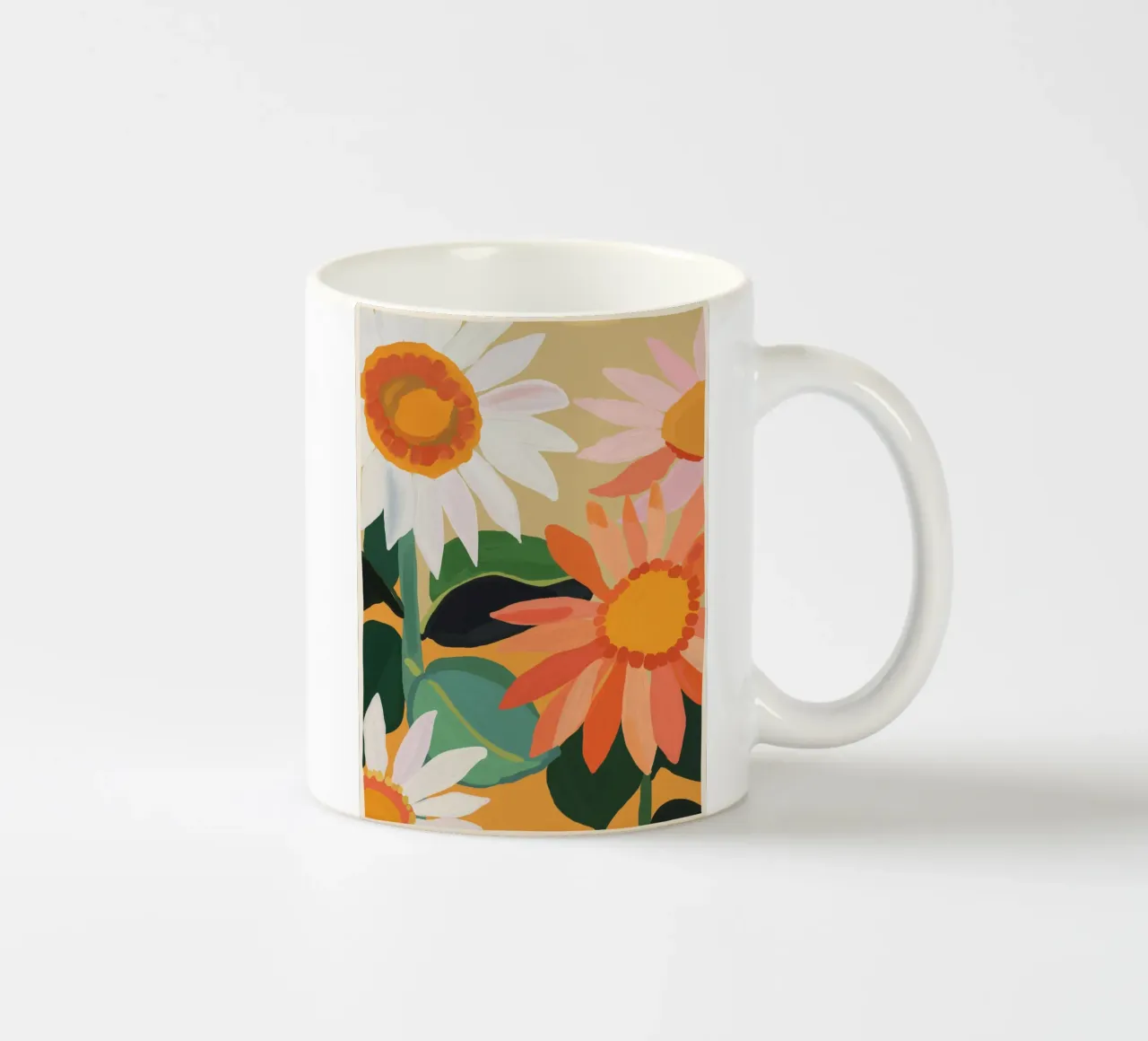 Girasoli 22 tazza in ceramica da ThingDesign