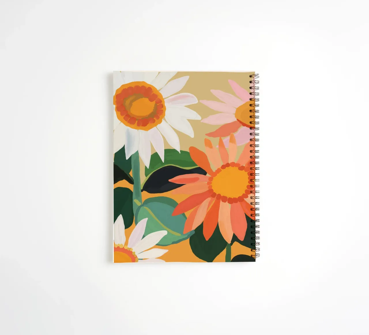 Sunflowers 22 spiral notebook by ThingDesign