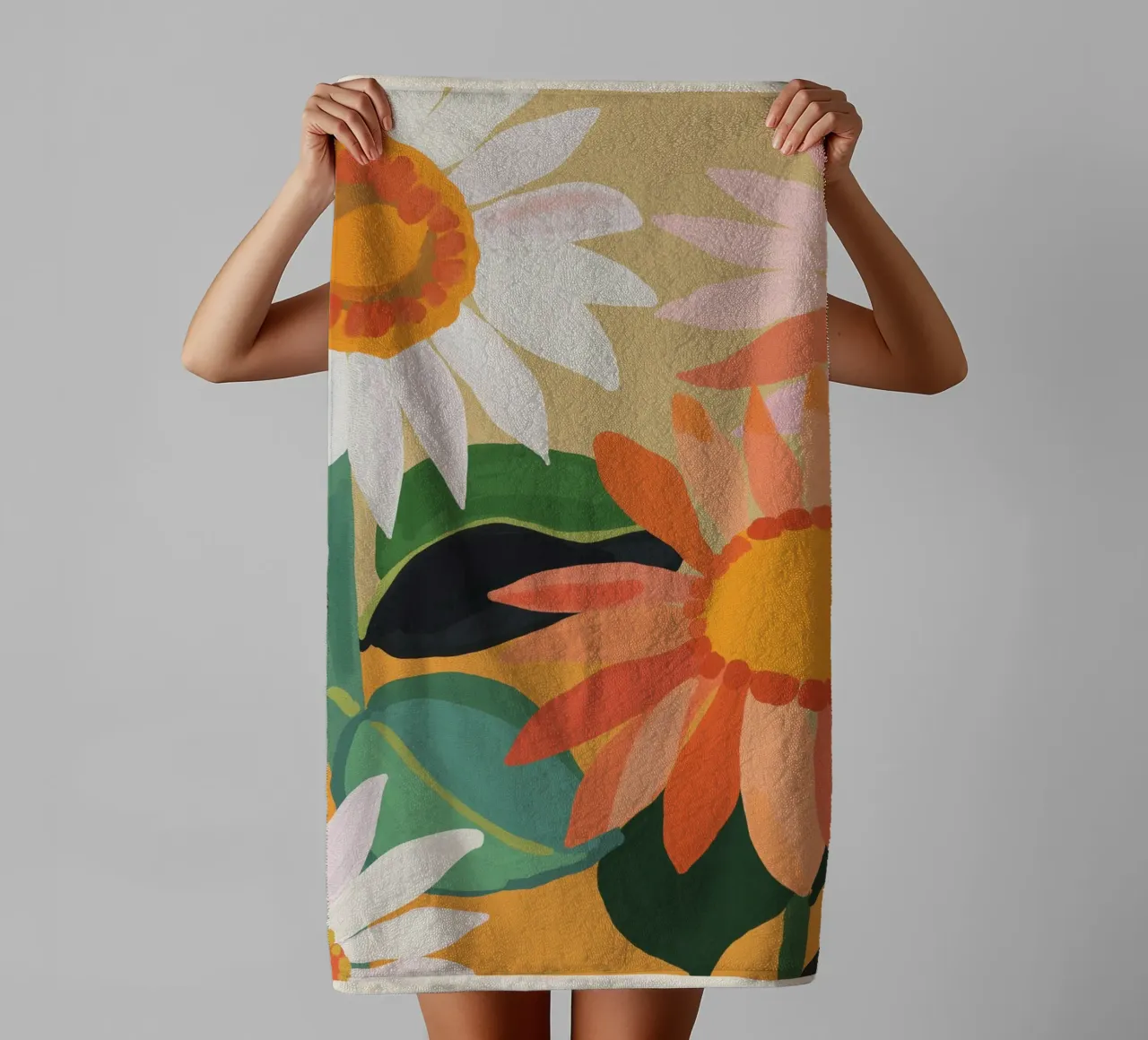 Girasoli 22 asciugamano da bagno da ThingDesign