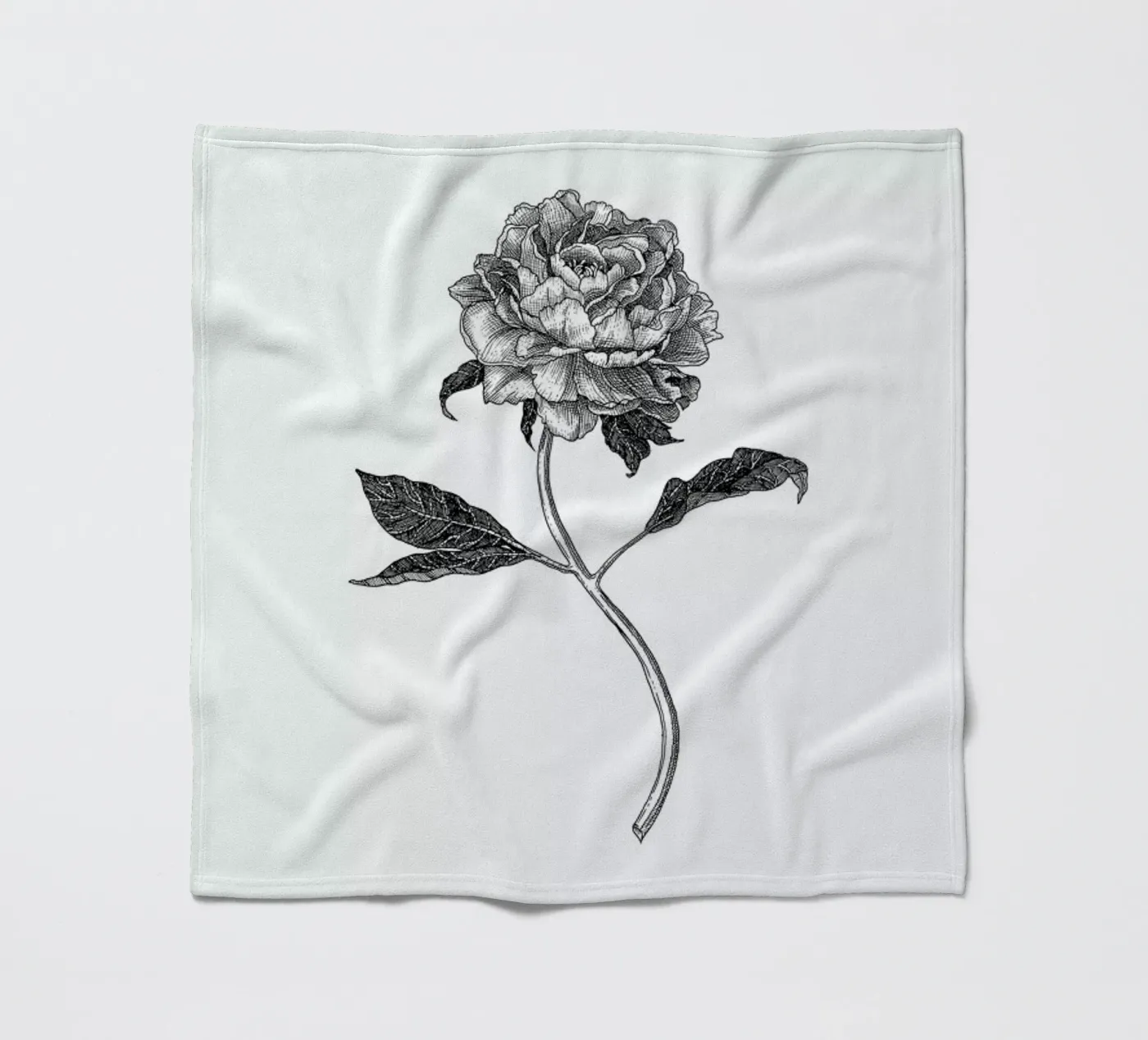 Peony fleecedeken van Pen & Ink
