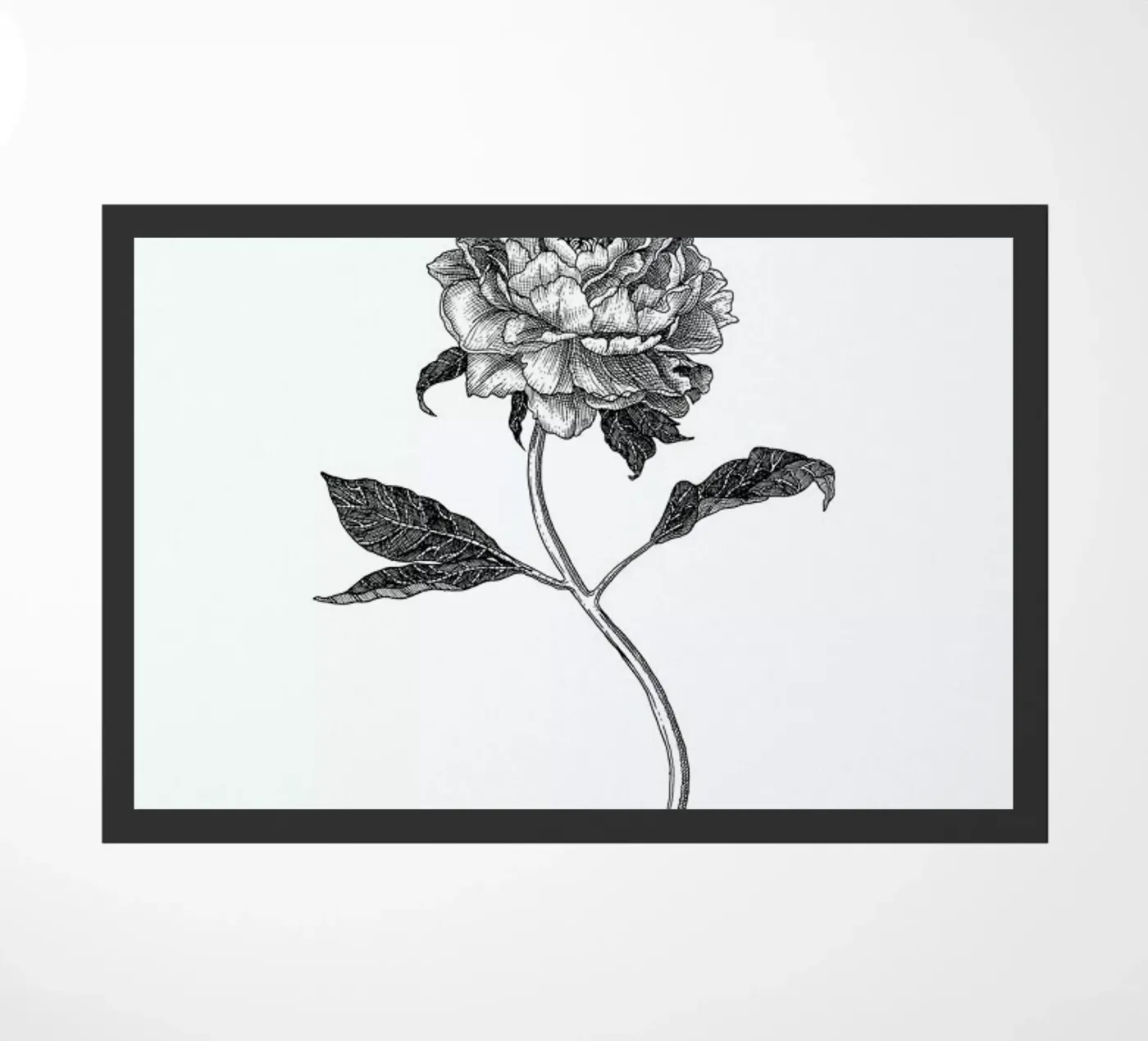 Peony zerbino da Pen & Ink