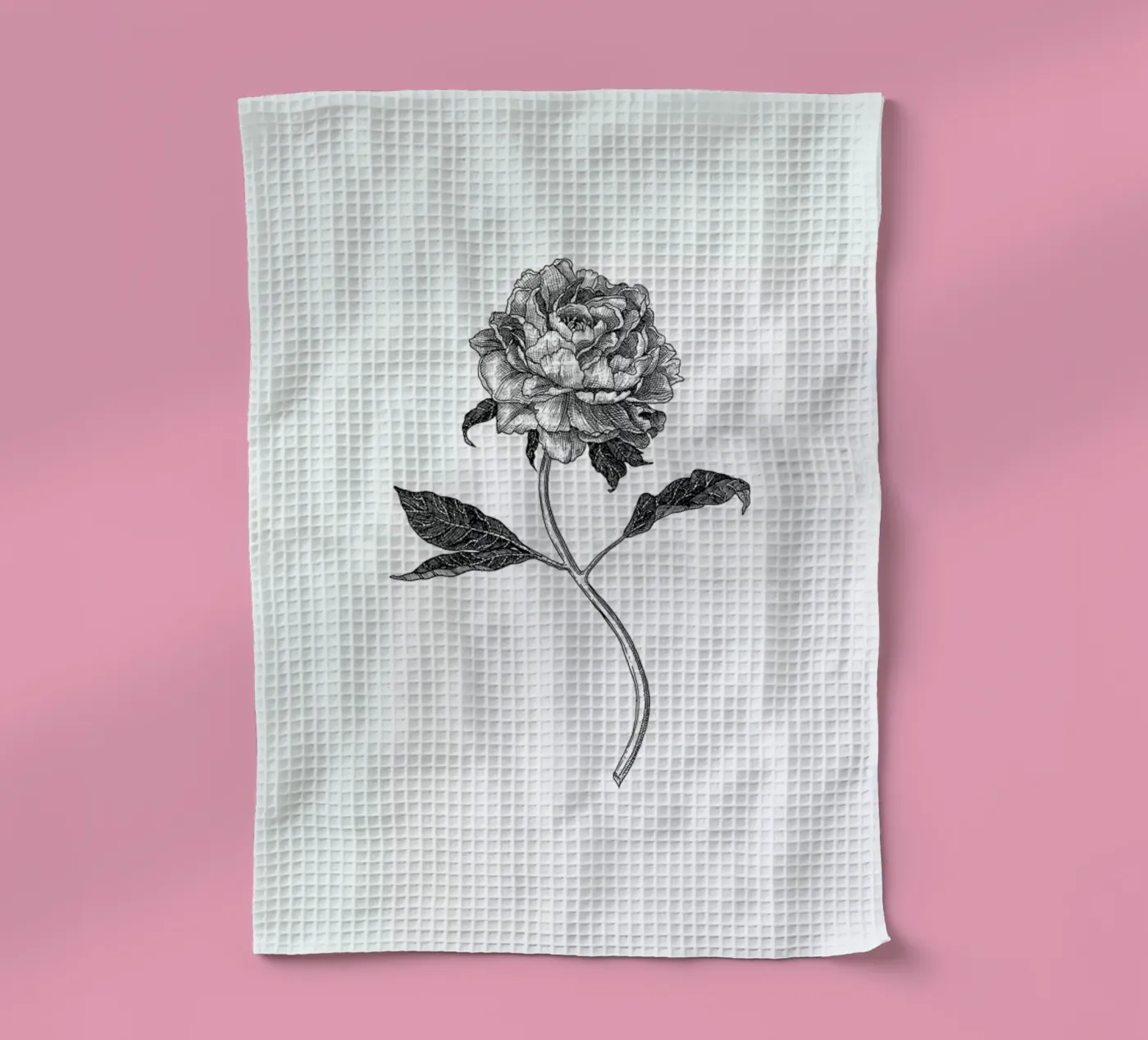 Peony torchon de Pen & Ink
