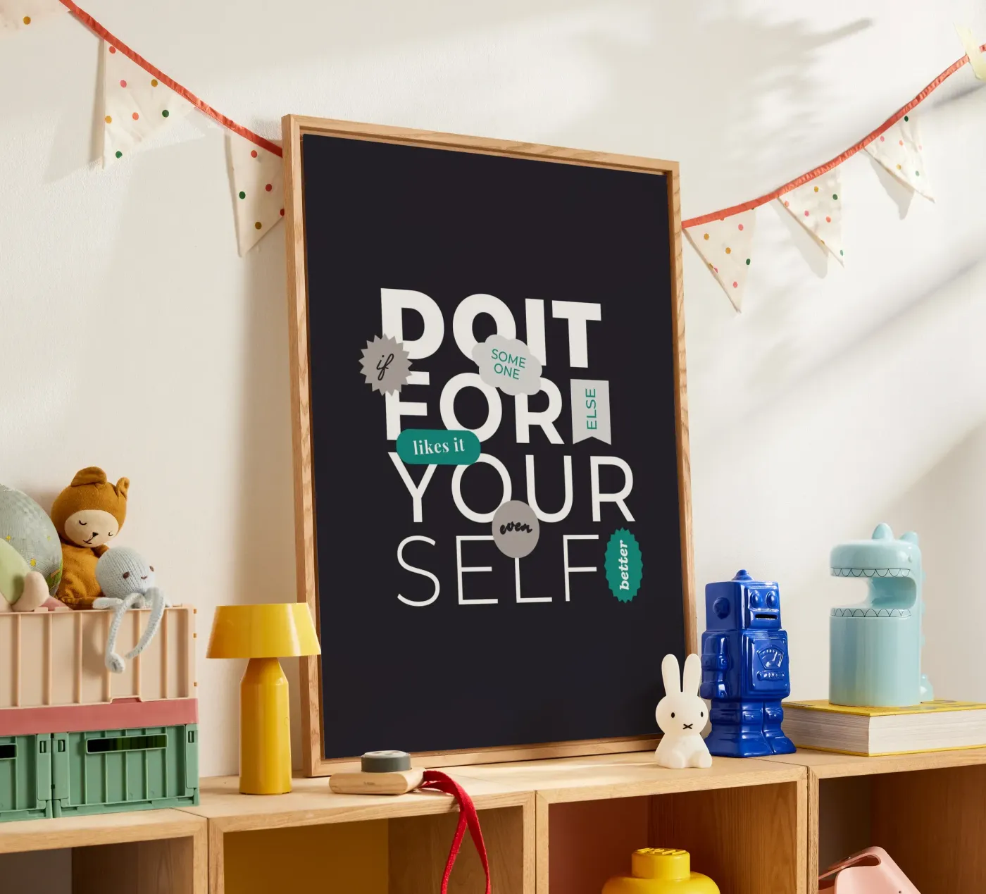 Do It For Yourself plexiglass da byh.illustration