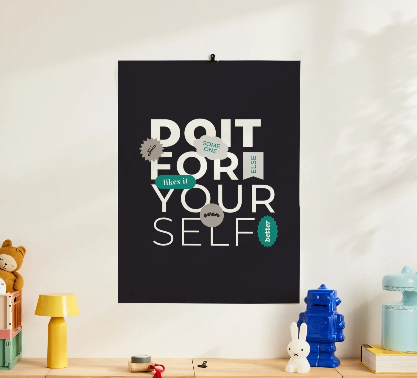 Do It For Yourself poster van byh.illustration