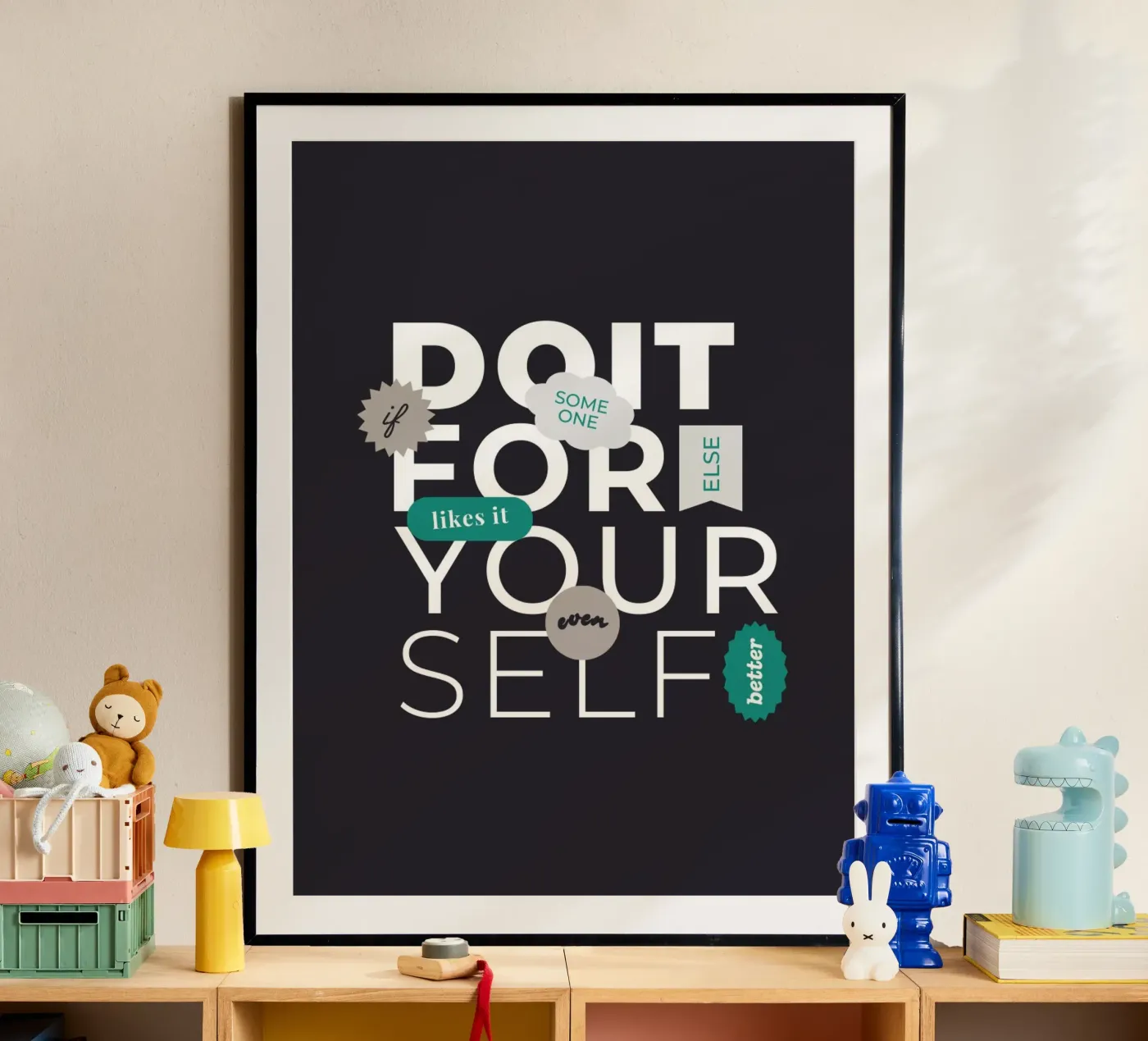 Do It For Yourself poster van byh.illustration